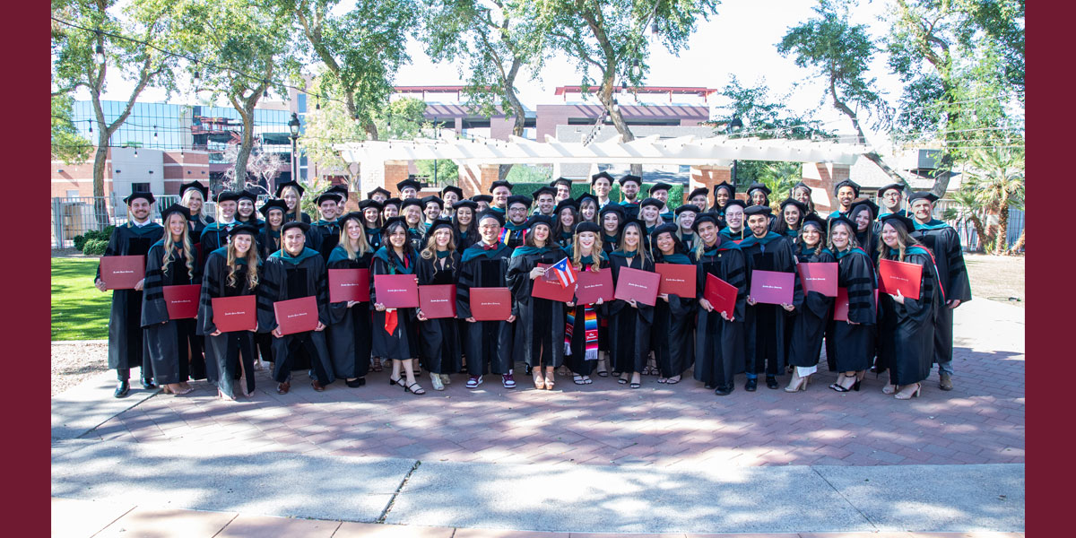 AZ DPT Students Celebrate Hooding, November 2024