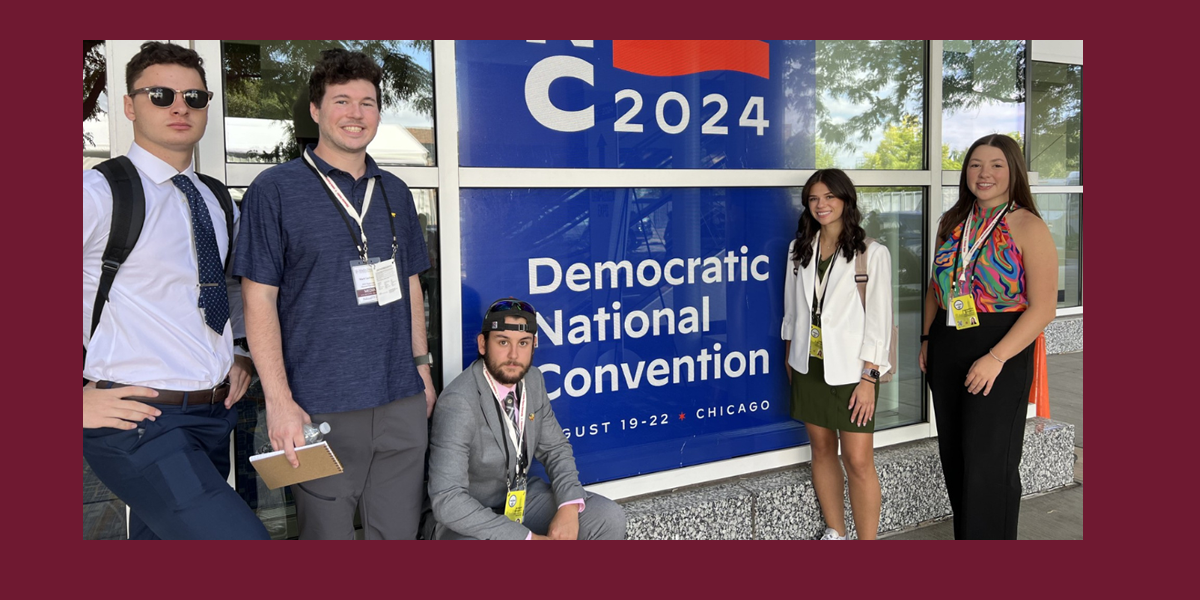 Franklin Pierce Students at Democratic National Convention