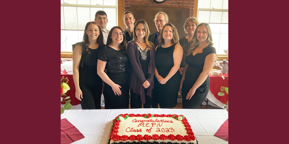 MEPN Students and Faculty at Pinning in Manchester, March 2023