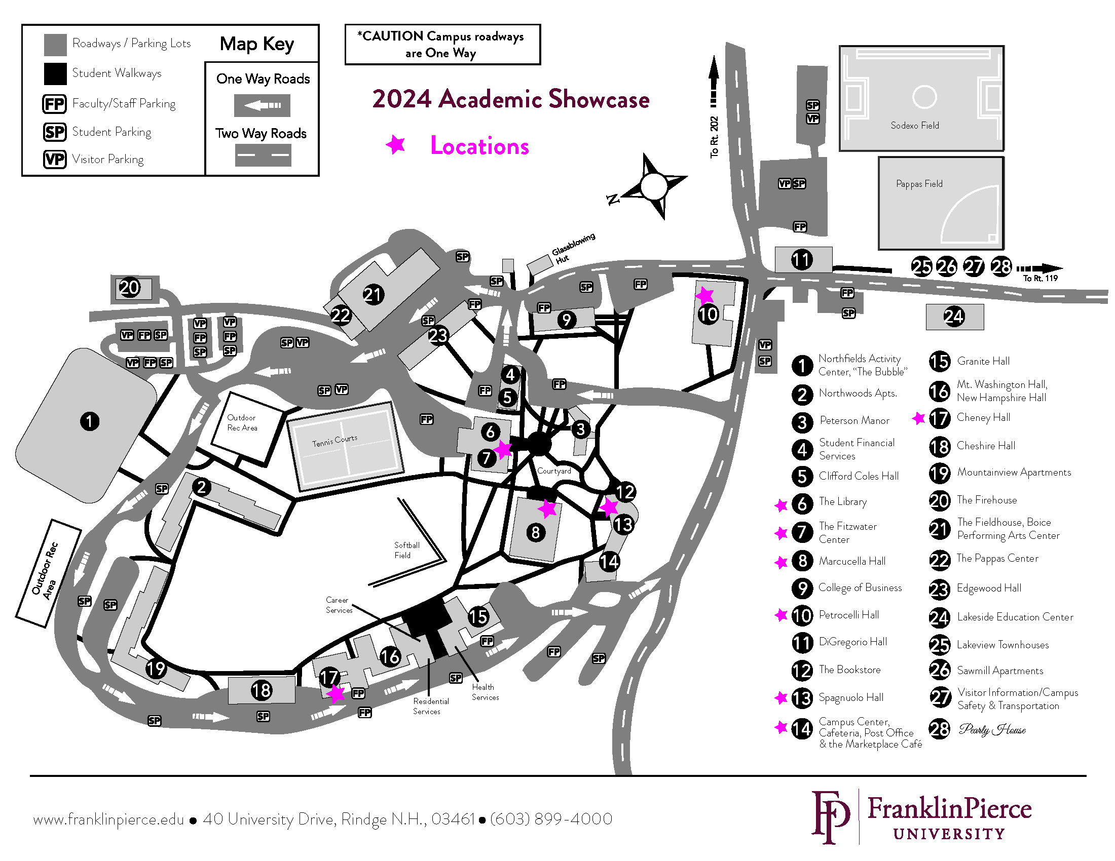 Click to Enlarge Campus Map